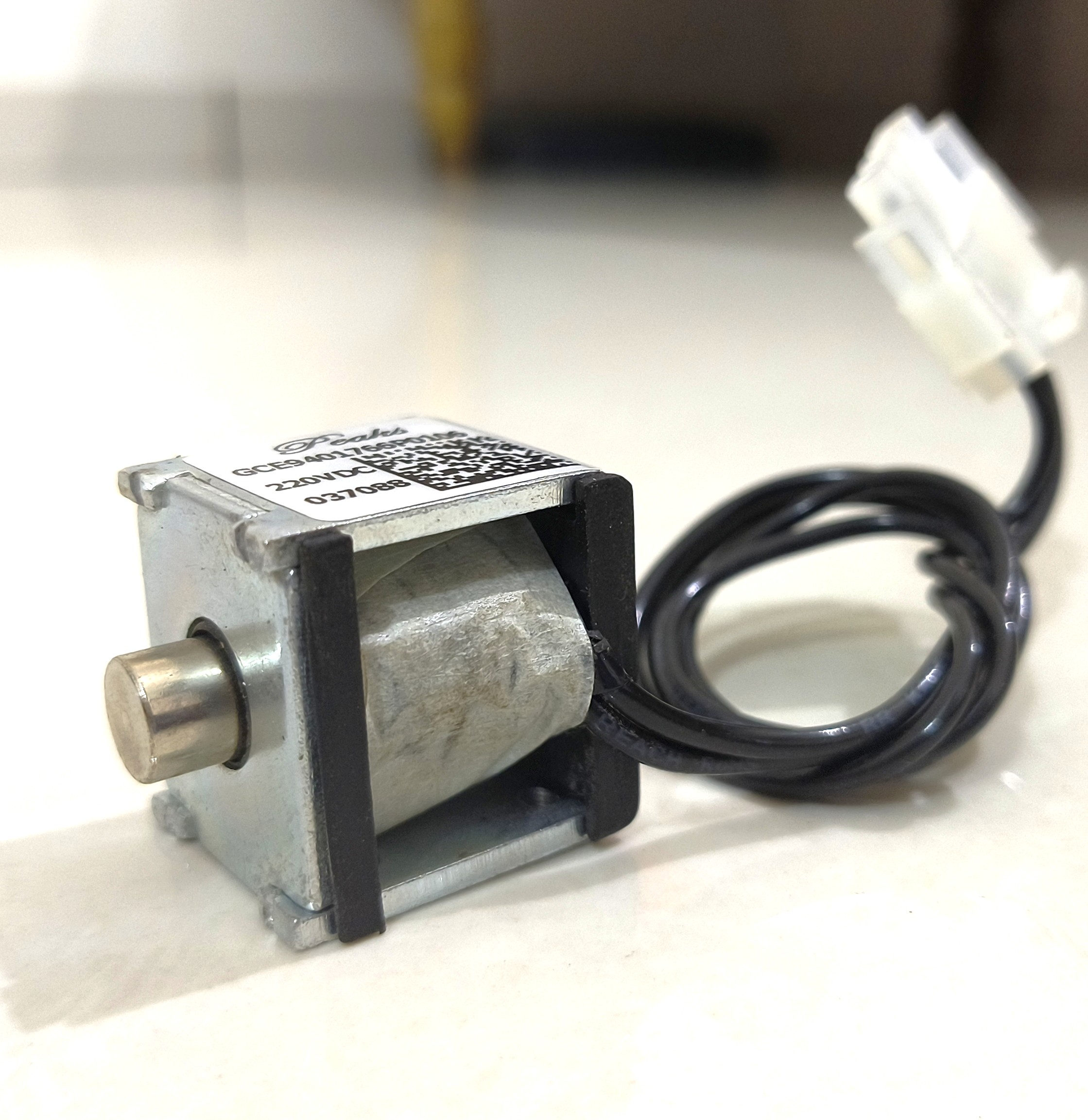 12 V DC Push‑Pull Plunger Solenoid (Push Type)